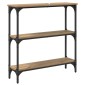 vidaXL Τραπέζι κονσόλας Artisan Oak 75 x 22,5 x 75 εκ