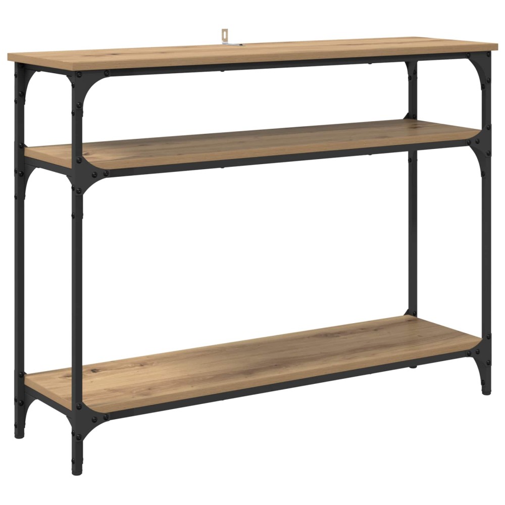 vidaXL Τραπέζι κονσόλας Artisan Oak 100 x 29 x 75 εκ.