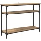 vidaXL Τραπέζι κονσόλας Artisan Oak 100 x 29 x 75 εκ.