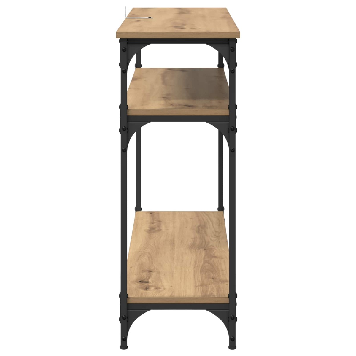 vidaXL Τραπέζι κονσόλας Artisan Oak 100 x 29 x 75 εκ.