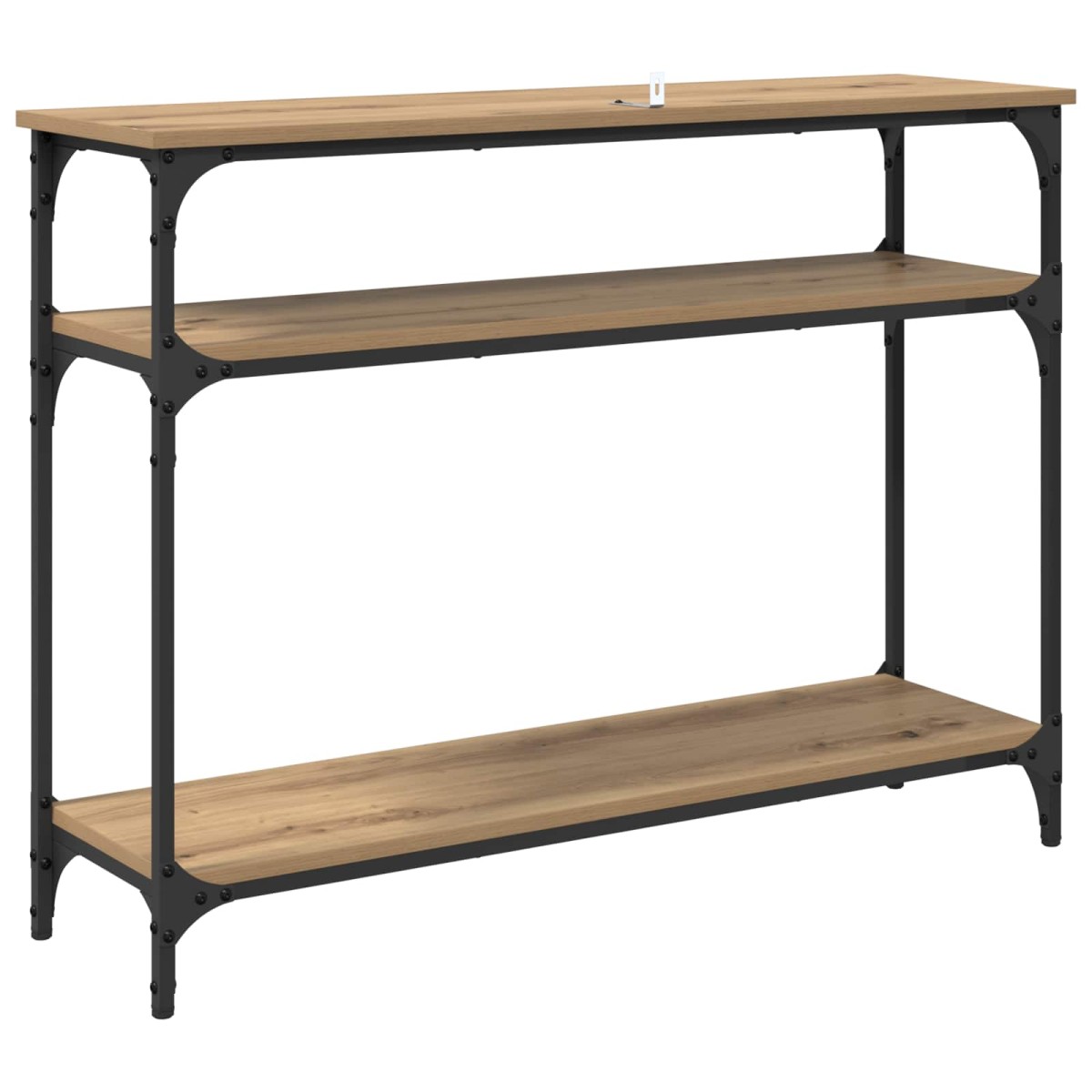 vidaXL Τραπέζι κονσόλας Artisan Oak 100 x 29 x 75 εκ.
