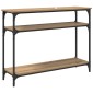 vidaXL Τραπέζι κονσόλας Artisan Oak 100 x 29 x 75 εκ.