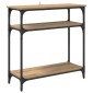 vidaXL Τραπέζι κονσόλας Artisan Oak 75 x 29 x 75 εκ Επεξεργασμένο Ξύλο