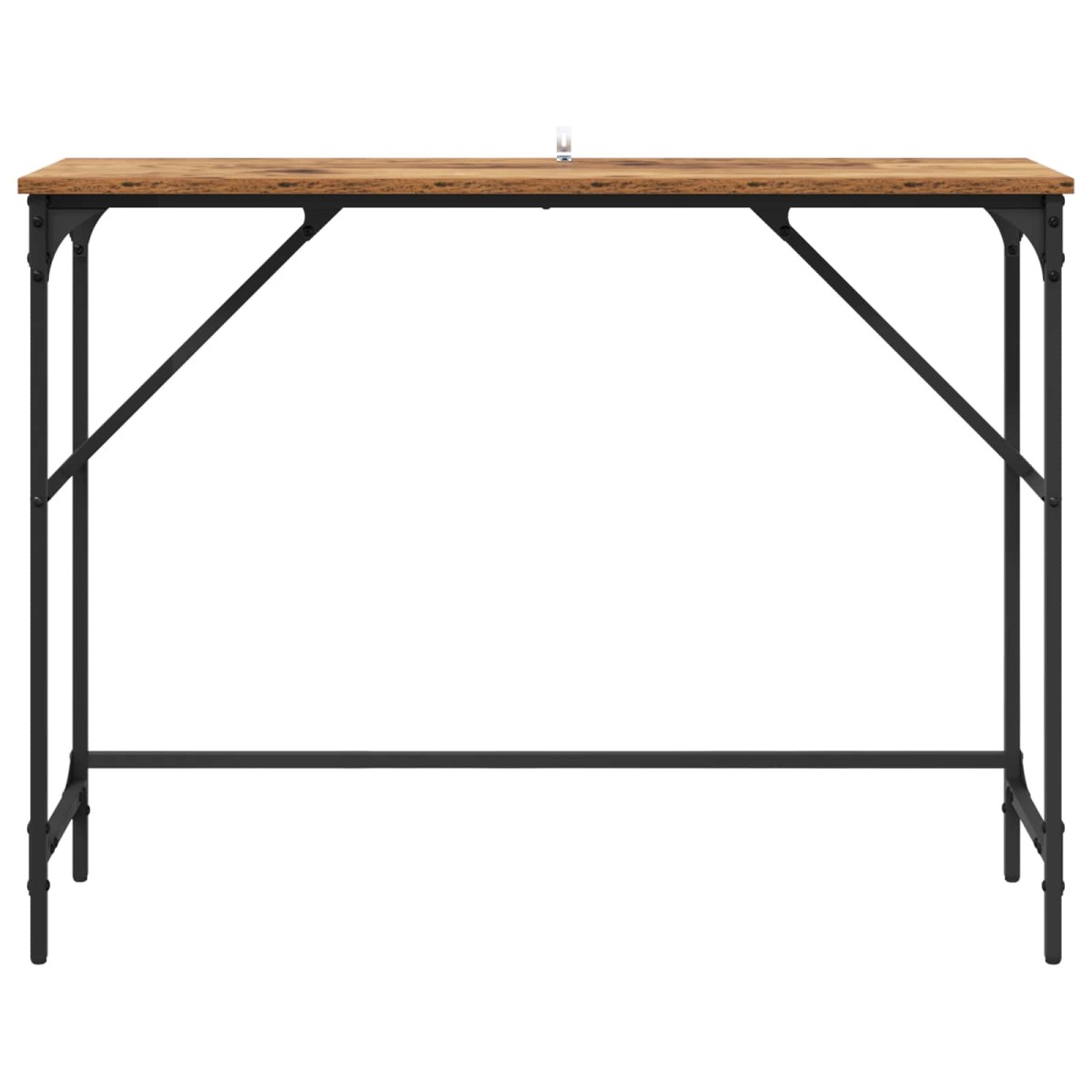 vidaXL Τραπέζι κονσόλας Παλιό ξύλο 100 x 32 x 75 εκ Επεξεργασμένο Ξύλο