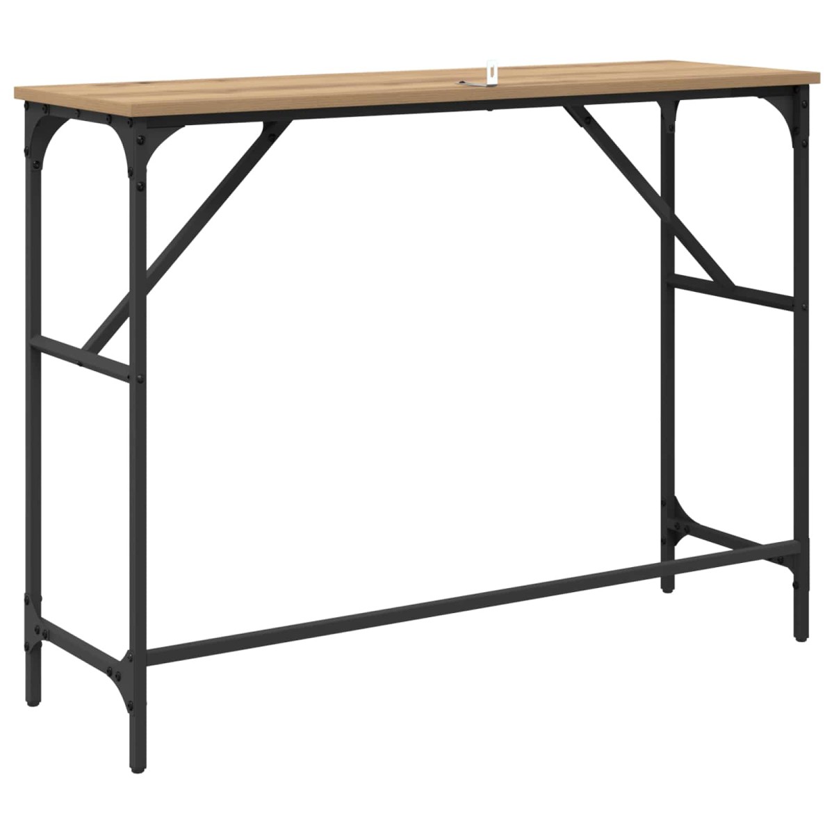 vidaXL Τραπέζι κονσόλας Artisan Oak 100 x 32 x 75 εκ