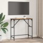 vidaXL Τραπέζι κονσόλας Παλιό ξύλο 75 x 32 x 75 εκ. Επεξεργασμένο Ξύλο