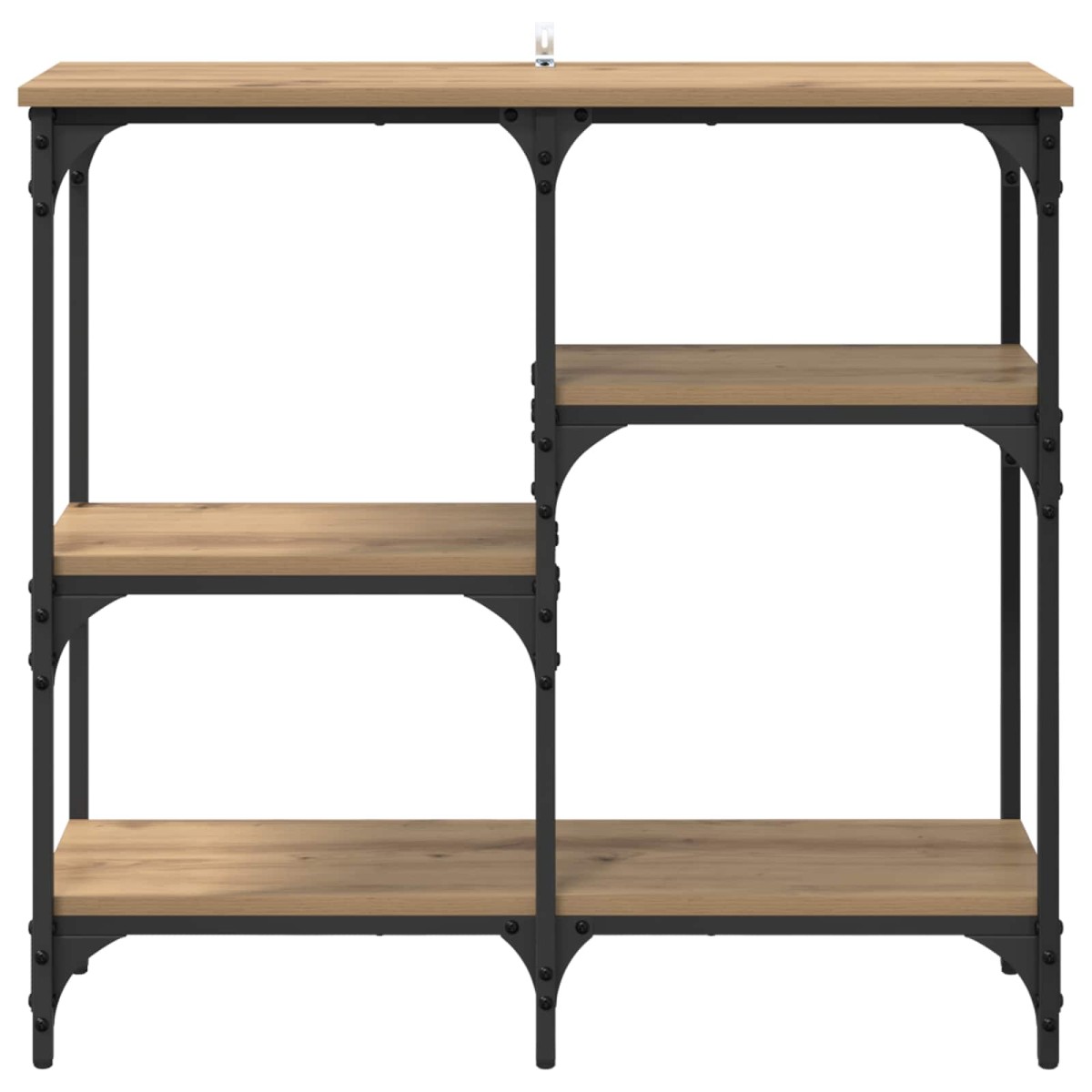 vidaXL Τραπέζι κονσόλας Artisan Oak 80 x 29 x 75 εκ Επεξεργασμένο Ξύλο