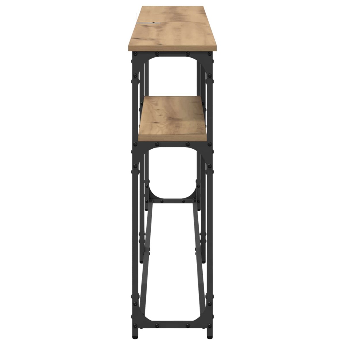 vidaXL ΤραπέζιΚονσόλας Artisan Oak 145 x 22,5 x 75 εκ.