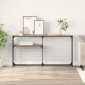 vidaXL ΤραπέζιΚονσόλας Artisan Oak 145 x 22,5 x 75 εκ.