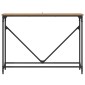 vidaXL Τραπέζι κονσόλας Artisan Oak 102 x 23 x 75 εκ