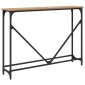vidaXL Τραπέζι κονσόλας Artisan Oak 102 x 23 x 75 εκ