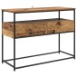 vidaXL Τραπέζι κονσόλας Παλιό Ξύλο 100 x 40 x 75 cm Επεξεργασμένο Ξύλο