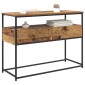 vidaXL Τραπέζι κονσόλας Παλιό Ξύλο 100 x 40 x 75 cm Επεξεργασμένο Ξύλο