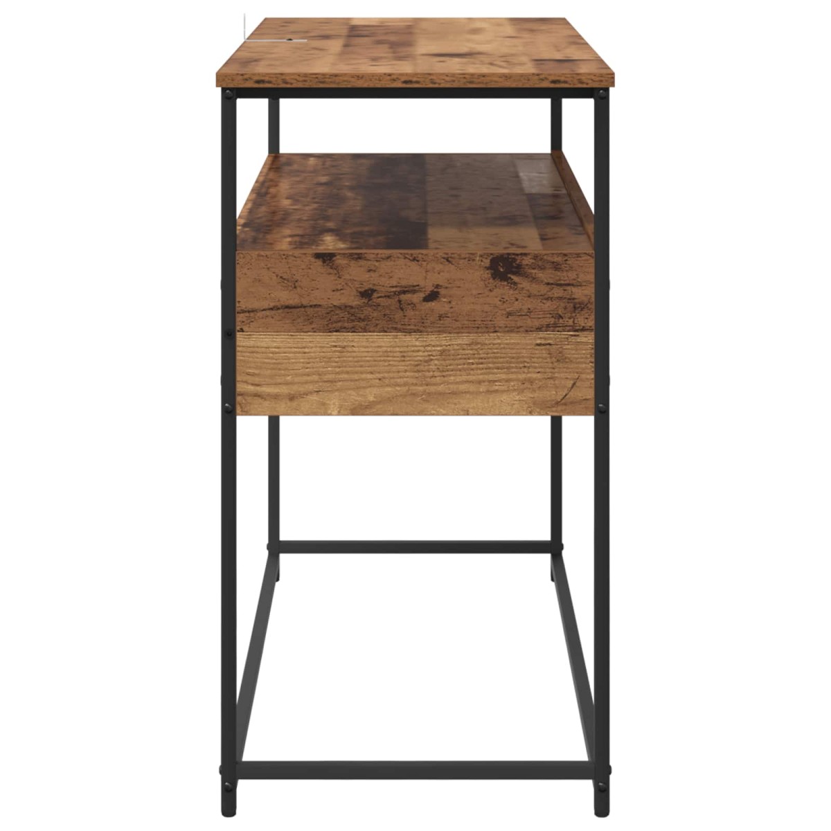 vidaXL Τραπέζι κονσόλας Παλιό Ξύλο 100 x 40 x 75 cm Επεξεργασμένο Ξύλο