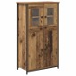 vidaXL Highboard Παλιό Ξύλο 62 x 32 x 106,5 εκ Επεξεργασμένο Ξύλο
