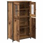 vidaXL Highboard Παλιό Ξύλο 62 x 32 x 106,5 εκ Επεξεργασμένο Ξύλο