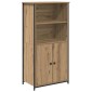 vidaXL Highboard Artisan Oak 62 x 36 x 121,5 εκ Επεξεργασμένο Ξύλο