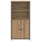 vidaXL Highboard Artisan Oak 62 x 36 x 121,5 εκ Επεξεργασμένο Ξύλο
