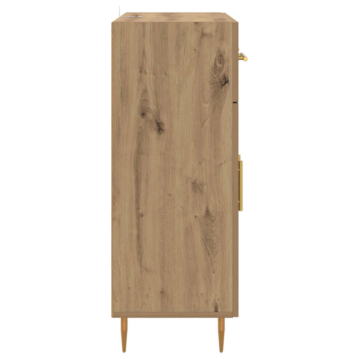 vidaXL Πλαϊνό γραφείο Artisan Oak 69,5 x 34 x 90 εκ.