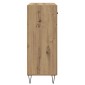 vidaXL Πλαϊνό γραφείο Artisan Oak 69,5 x 34 x 90 εκ.