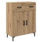 vidaXL Πλαϊνό γραφείο Artisan Oak 69,5 x 34 x 90 εκ.