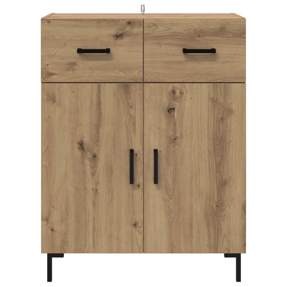 vidaXL Πλαϊνό γραφείο Artisan Oak 69,5 x 34 x 90 εκ.