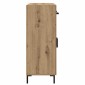 vidaXL Πλαϊνό γραφείο Artisan Oak 69,5 x 34 x 90 εκ.