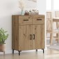 vidaXL Πλαϊνό γραφείο Artisan Oak 69,5 x 34 x 90 εκ.