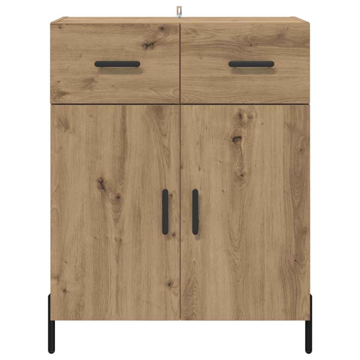 vidaXL Πλαϊνό γραφείο Artisan Oak 69,5 x 34 x 90 εκ.