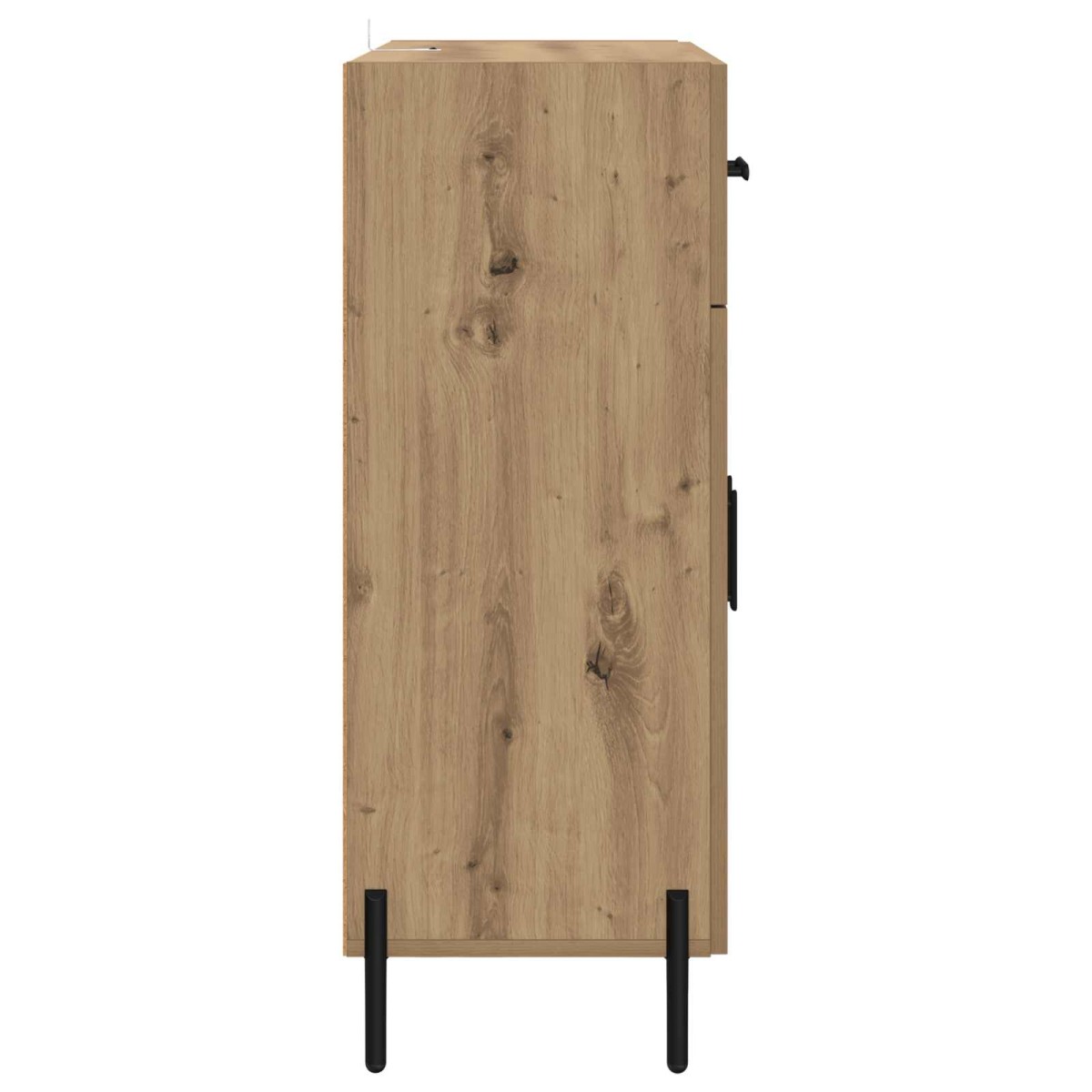 vidaXL Πλαϊνό γραφείο Artisan Oak 69,5 x 34 x 90 εκ.