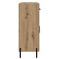 vidaXL Πλαϊνό γραφείο Artisan Oak 69,5 x 34 x 90 εκ.