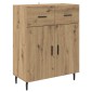 vidaXL Πλαϊνό γραφείο Artisan Oak 69,5 x 34 x 90 εκ.