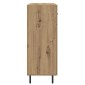 vidaXL Πλαϊνό γραφείο Artisan Oak 69,5 x 34 x 90 εκ.