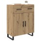 vidaXL Πλαϊνό γραφείο Artisan Oak 69,5 x 34 x 90 εκ.
