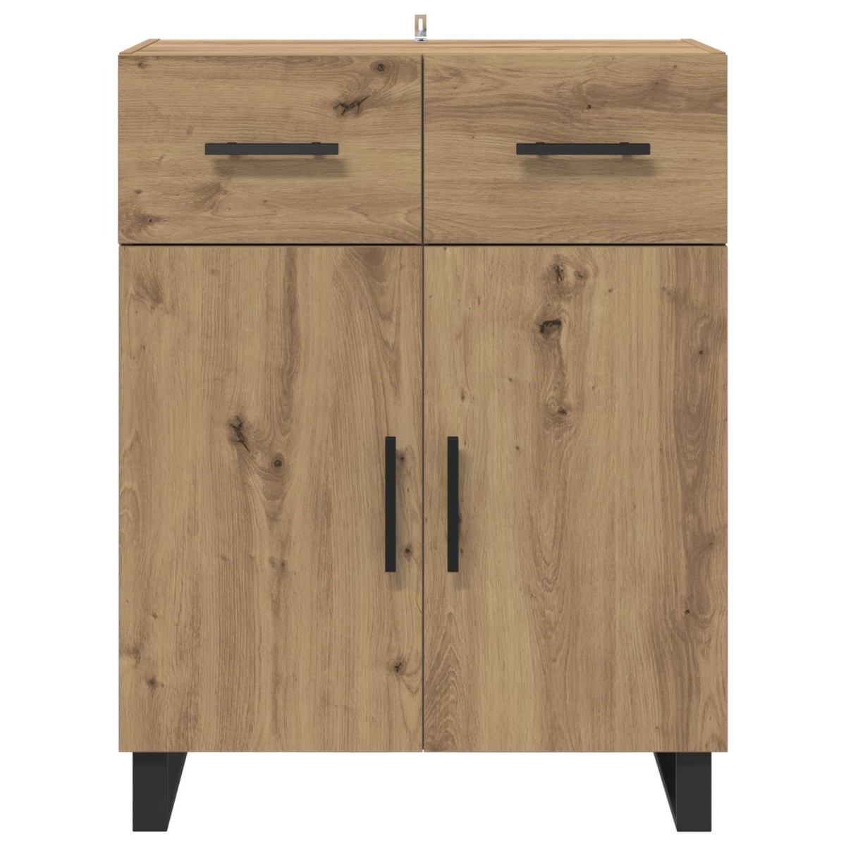 vidaXL Πλαϊνό γραφείο Artisan Oak 69,5 x 34 x 90 εκ.