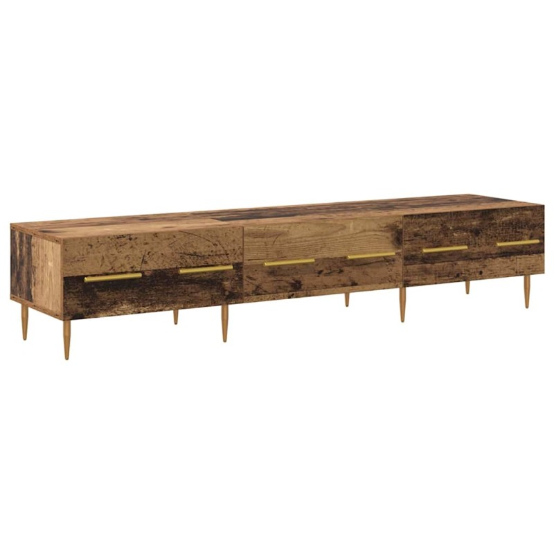 vidaXL Ντουλάπι TV 150 x 36 x 30 εκ Παλιό Ξύλο Επεξεργασμένο Ξύλο