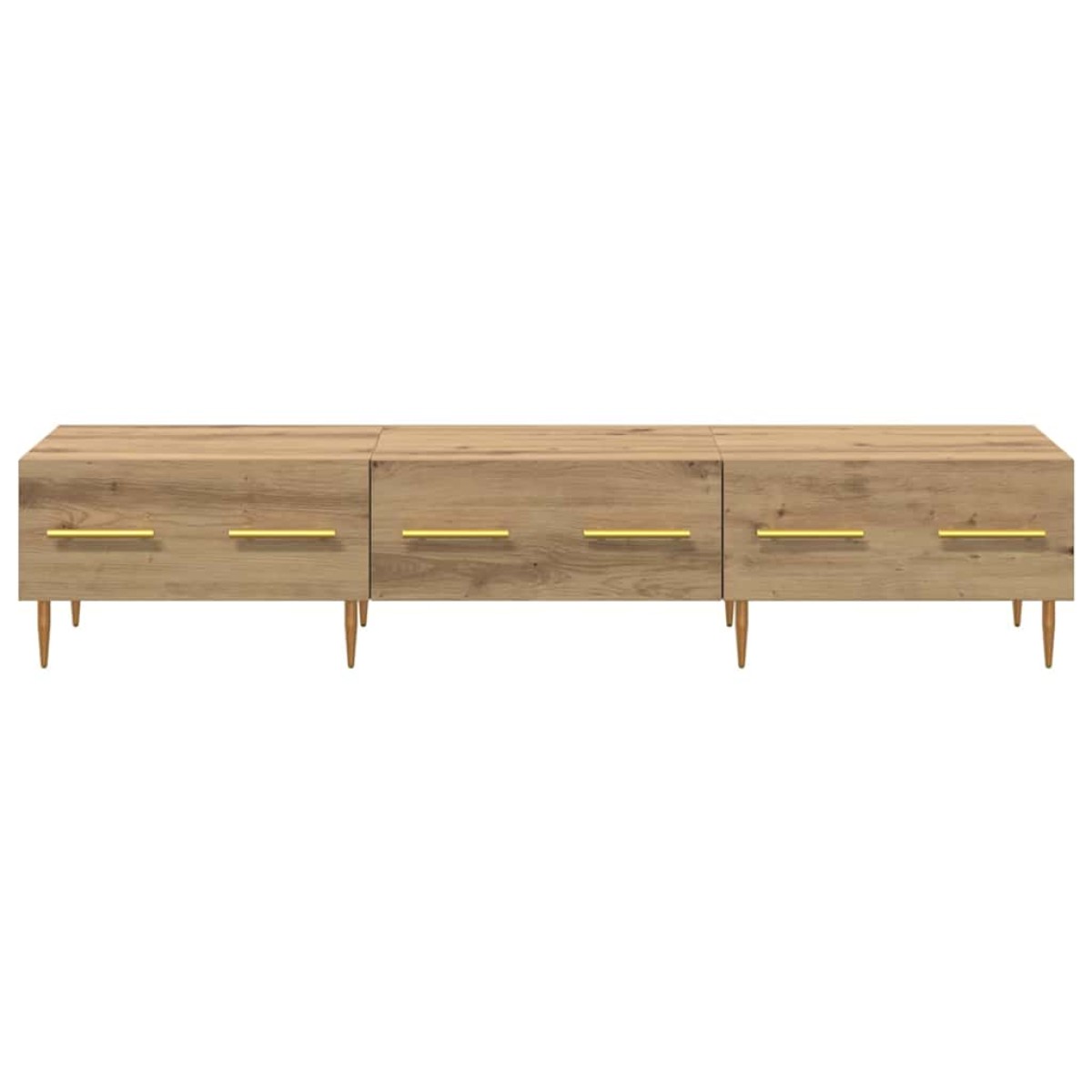 vidaXL Ντουλάπι TV 150 x 36 x 30 εκ Artisan Oak Επεξεργασμένο Ξύλο