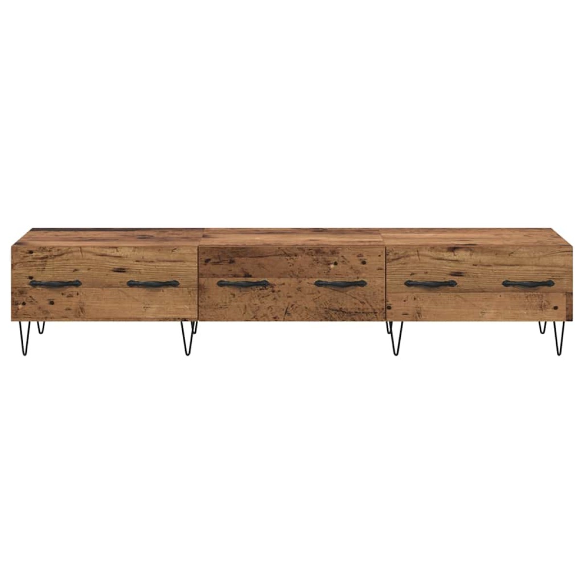 vidaXL Ντουλάπι TV 150 x 36 x 30 εκ Παλαιό ξύλο Επεξεργασμένο Ξύλο