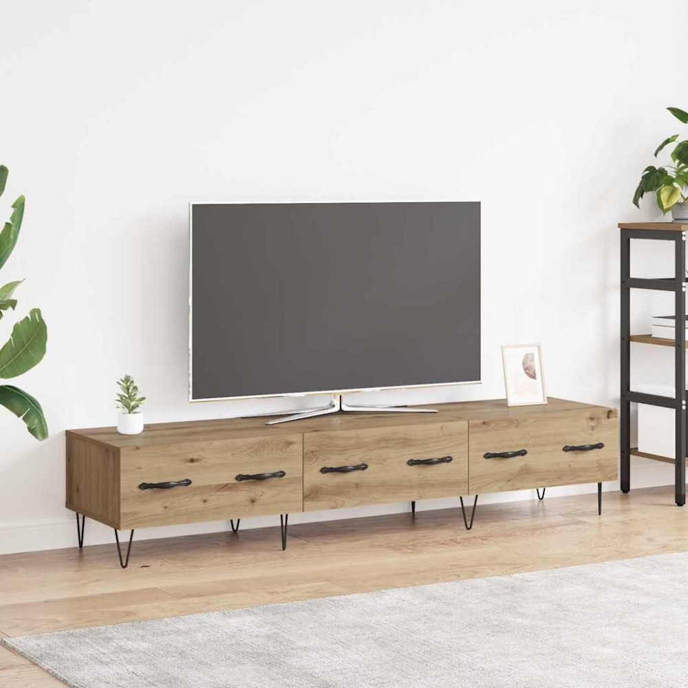 vidaXL Ντουλάπι TV 150 x 36 x 30 εκ artisan δρυς Επεξεργασμένο Ξύλο