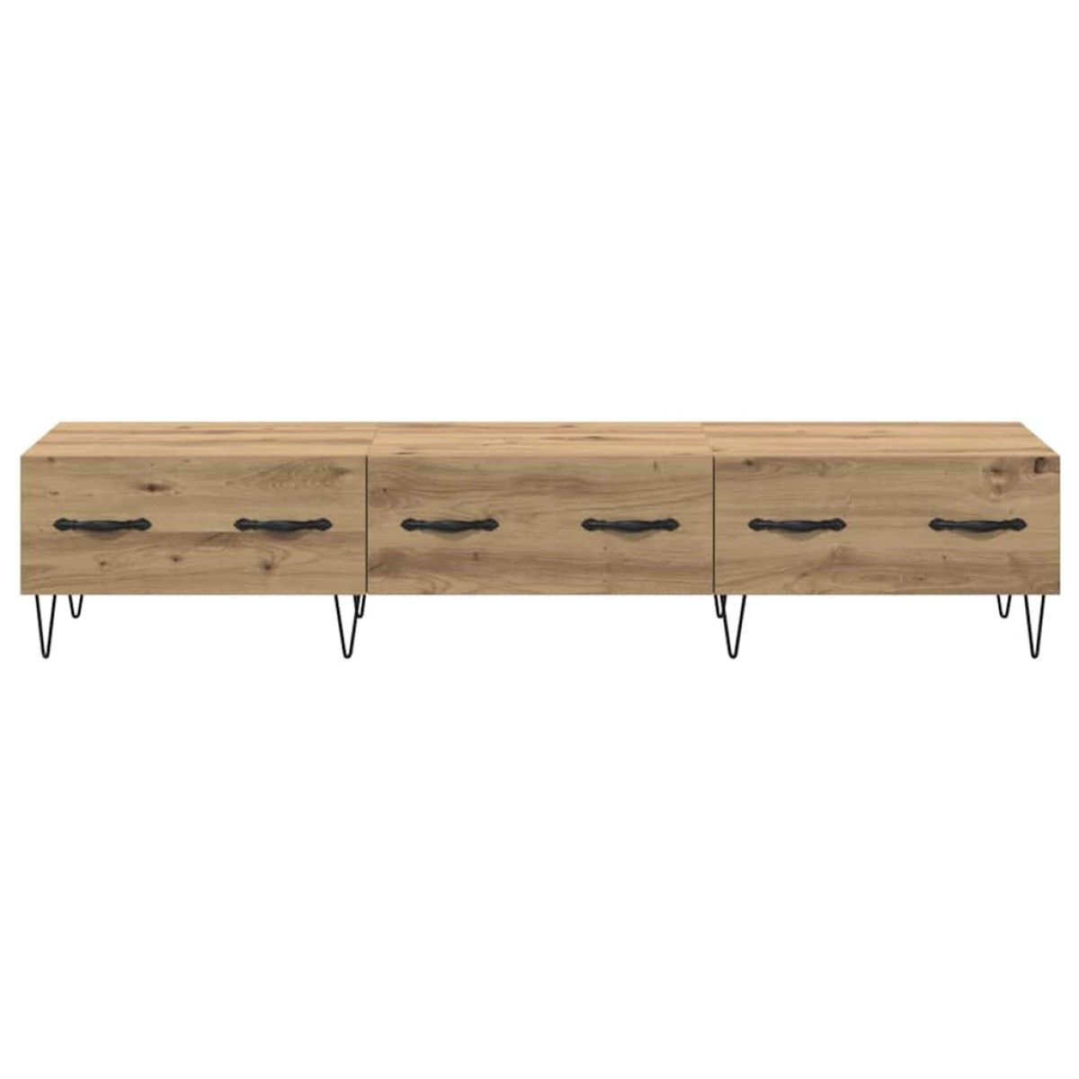 vidaXL Ντουλάπι TV 150 x 36 x 30 εκ artisan δρυς Επεξεργασμένο Ξύλο