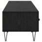 vidaXL Ντουλάπι TV 150 x 36 x 30 εκ Μαύρη δρυς Επεξεργασμένο Ξύλο