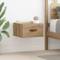 vidaXL Τοίχου κομοδίνο 35 x 35 x 20 εκ Επεξεργασμένο Ξύλο Artisan Oak