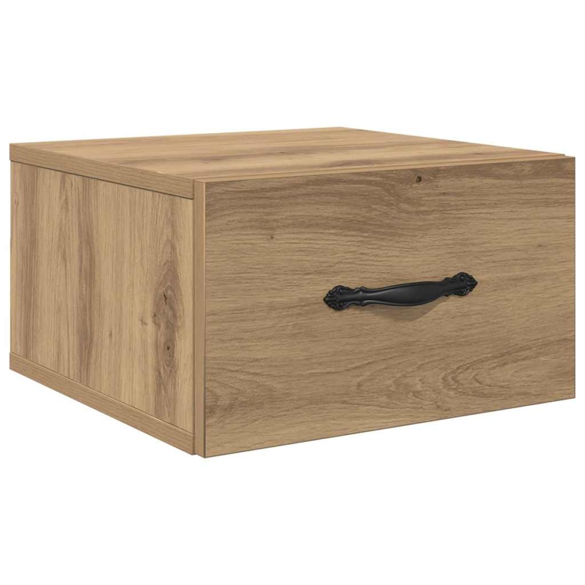 vidaXL Κομοδίνο artisan δρυς 35 x 35 x 20 εκ Επεξεργασμένο Ξύλο