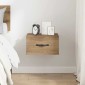 vidaXL Κομοδίνο artisan δρυς 35 x 35 x 20 εκ Επεξεργασμένο Ξύλο