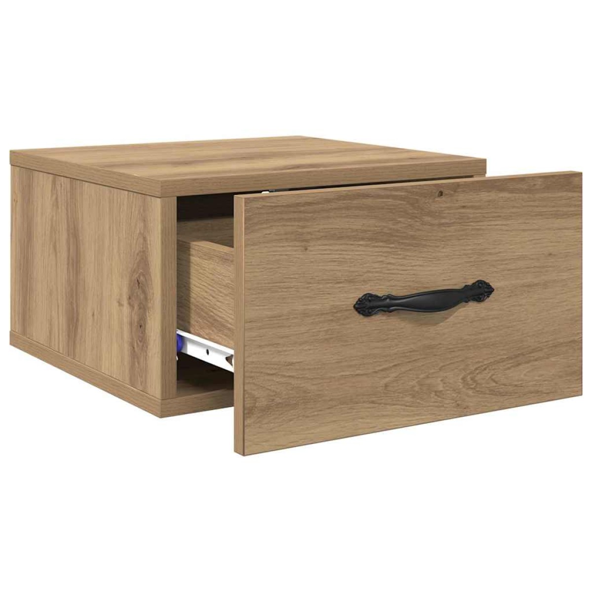 vidaXL Κομοδίνο artisan δρυς 35 x 35 x 20 εκ Επεξεργασμένο Ξύλο