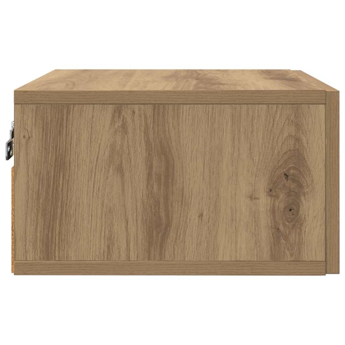 vidaXL Κομοδίνο artisan δρυς 35 x 35 x 20 εκ Επεξεργασμένο Ξύλο