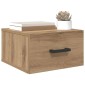 vidaXL Κομοδίνο artisan δρυς 35 x 35 x 20 εκ Επεξεργασμένο Ξύλο