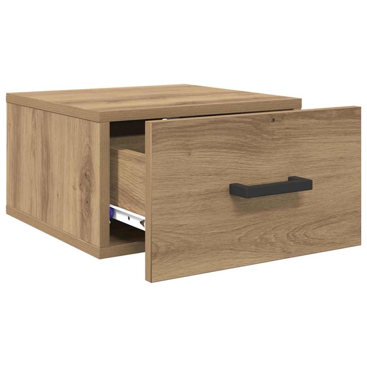 vidaXL Κομοδίνο artisan δρυς 35 x 35 x 20 εκ Επεξεργασμένο Ξύλο