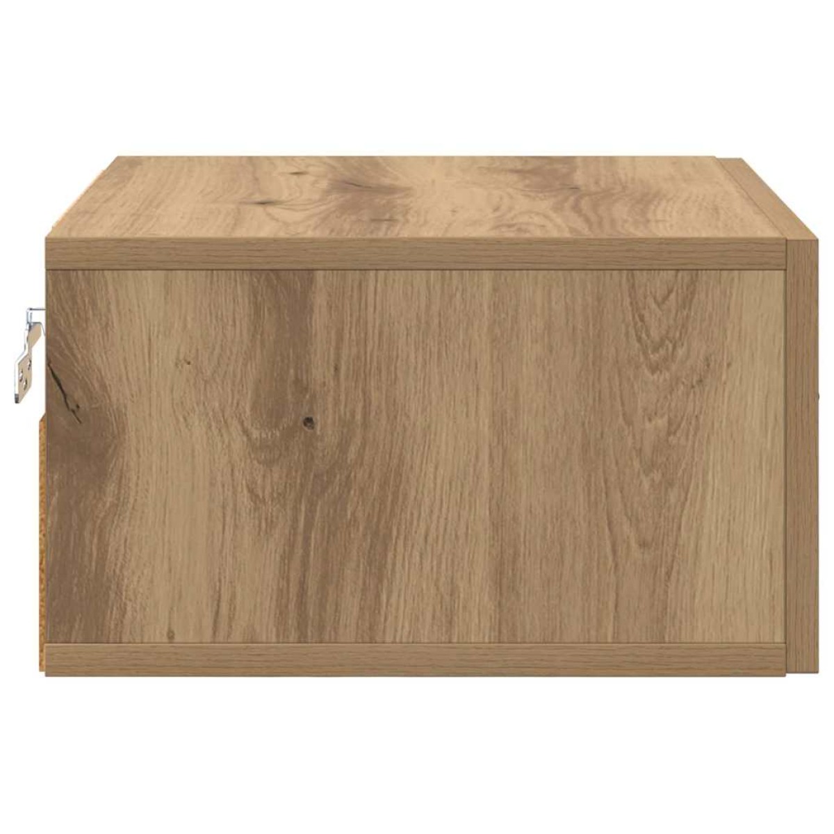 vidaXL Κομοδίνο artisan δρυς 35 x 35 x 20 εκ Επεξεργασμένο Ξύλο