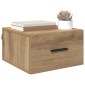 vidaXL Κομοδίνο 2 τεμ. artisan δρυς 35 x 35 x 20 εκ Επεξεργασμένο Ξύλο